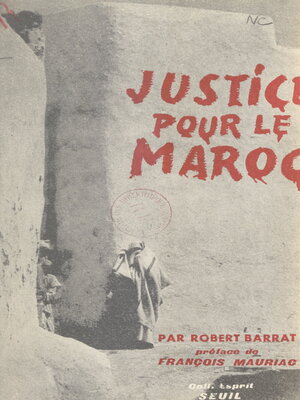 cover image of Justice pour le Maroc
